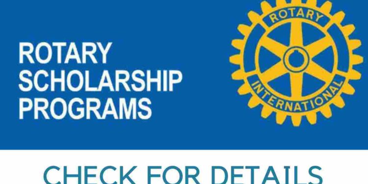The Rotary Foundation scholarship