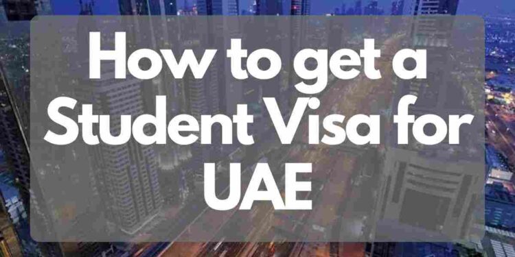 How to get a Student Visa for UAE