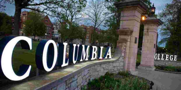 columbia college scholarships for international students