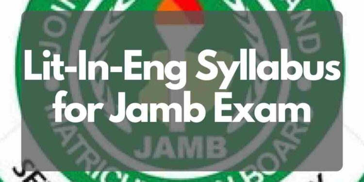 Literature-In-English Syllabus for Jamb Exam
