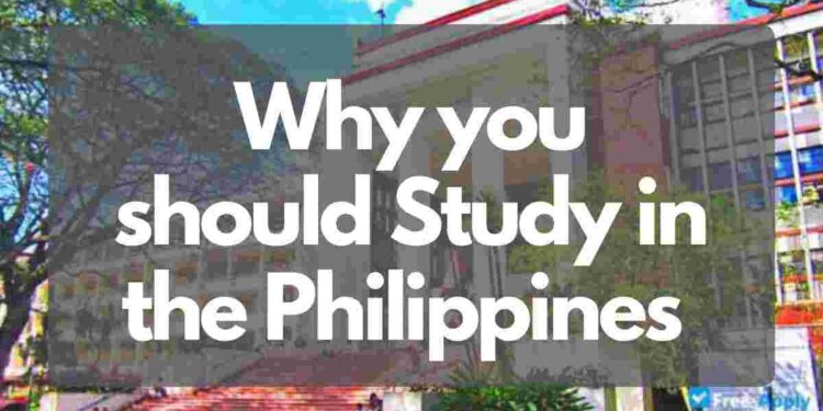 Why you should Study in the Philippines